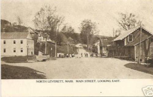 N Leverett Center Looking North